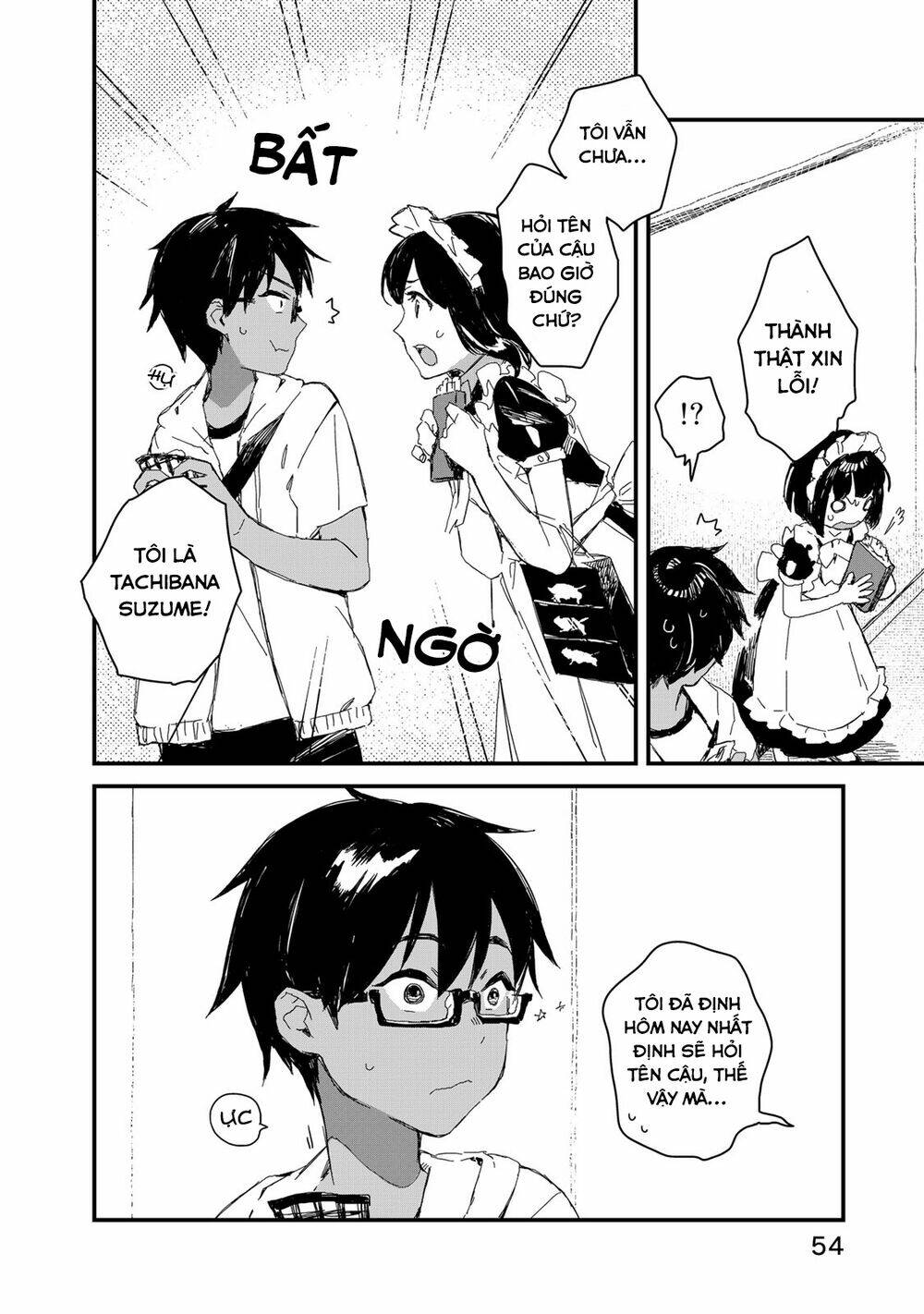 maid-san wa taberu dake chapter 24: bánh kếp - Trang 2